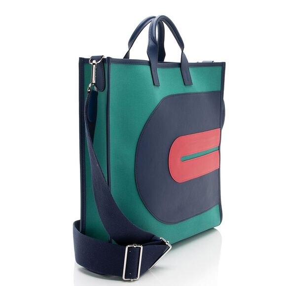 Hermes Toile Swift Record Tote - Picture 2 of 11